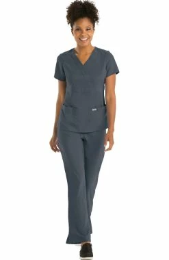 Grey's Anatomy Clearance Women's Mock Wrap Solid Scrub Top 5 Grey's Anatomy Clearance Women's Mock Wrap Solid Scrub Top -Havaianas Shop 2 bc 4153 clearance 650
