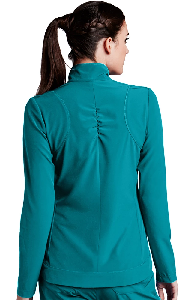 Barco One Women's Endure Solid Scrub Jacket 4 Barco One Women's Endure Solid Scrub Jacket - Image 2