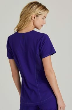 Grey's Anatomy Women's Carly Solid Scrub Top -Havaianas Shop 2 bc grst124 650