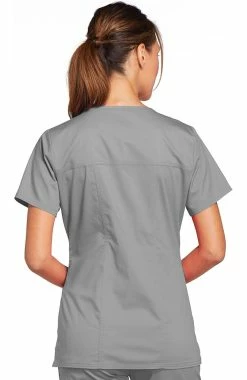 Alternative view of Cherokee Workwear Clearance Women's V-Neck Solid Scrub Top