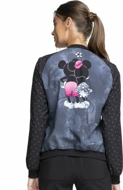 Alternative view of Cherokee Clearance Women's Don't Look Back Print Scrub Jacket