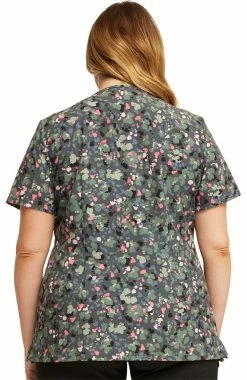 Alternative view of Cherokee Women's What The Speck? Print Scrub Top