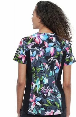 Alternative view of Cherokee Clearance Women's Toucan Do Anything Print Scrub Top