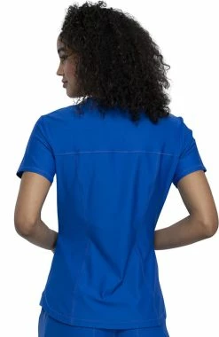 Alternative view of Cherokee Clearance Women's Crew Neck Solid Scrub Top