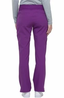Alternative view of ELLE Clearance Women's Elastic Waistband Straight Leg Scrub Pant
