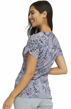 Alternative view of Heartsoul Clearance Women's Sweet Safari Print Scrub Top