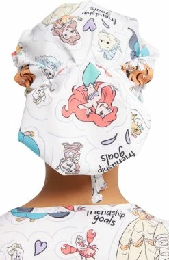 Alternative view of Cherokee Women's Friendship Goals Print Bouffant Scrub Hat