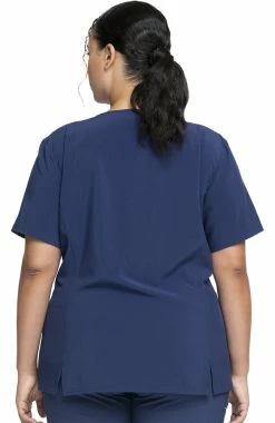 Alternative view of Cherokee Clearance Women's Happy Hug Day Print Scrub Top