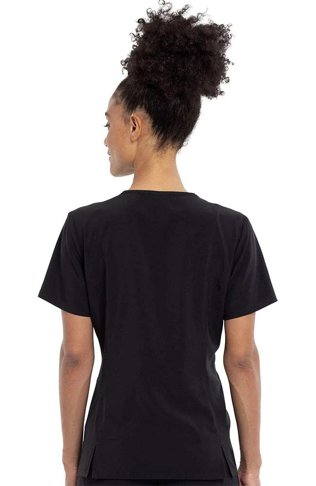 Cherokee Clearance Women's Beautiful Darkness Print Scrub Top 4 Cherokee Clearance Women's Beautiful Darkness Print Scrub Top - Image 2