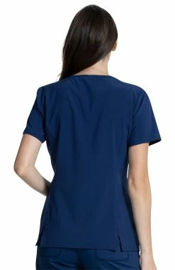 Alternative view of Cherokee Clearance Women's Jasmine Nights Print Scrub Top