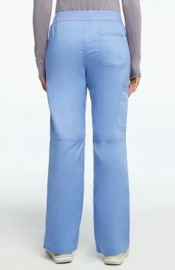 Alternative view of Cherokee Workwear Clearance Women's Elastic Waistband Cargo Pull-On Scrub Pant