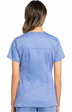 Alternative view of Cherokee Workwear Women's V-Neck Solid Scrub Top