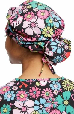 Alternative view of Dickies Women's Bouffant Love Hope Heal Print Scrub Hat