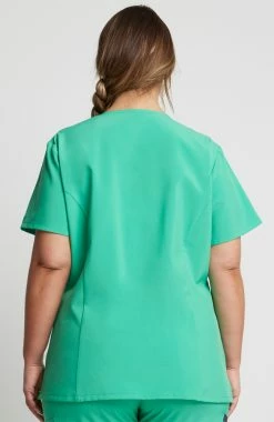 Alternative view of Dickies Clearance Women's V-Neck Solid Scrub Top