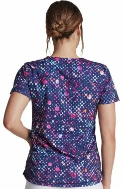 Alternative view of Dickies Women's Dot's Get Going Print Scrub Top