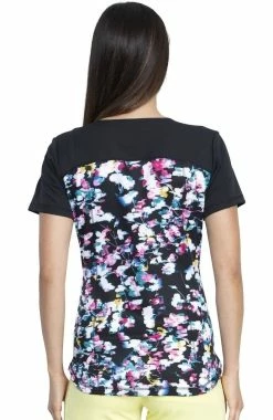 Alternative view of Dickies Clearance Women's Floral In Motion Print Scrub Top