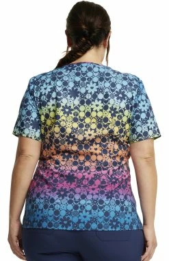 Alternative view of Dickies Women's Groovy Gradient Print Scrub Top