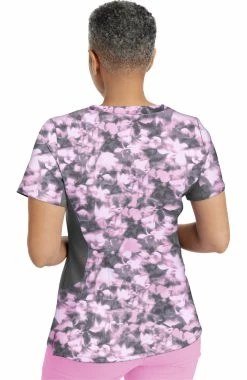 Alternative view of Healing Hands Women's Jessi Abstract Bliss Print Scrub Top