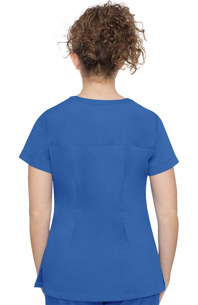 Healing Hands Clearance Women's Jean Solid Scrub Top 4 Healing Hands Clearance Women's Jean Solid Scrub Top - Image 2