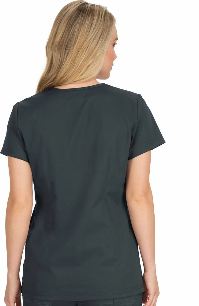 Koi Clearance Women's Alessa Solid Scrub Top 4 Koi Clearance Women's Alessa Solid Scrub Top - Image 2
