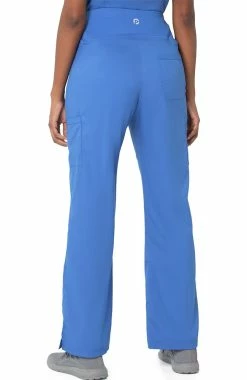 Alternative view of Landau Clearance Women's Straight Leg Cargo Scrub Pant