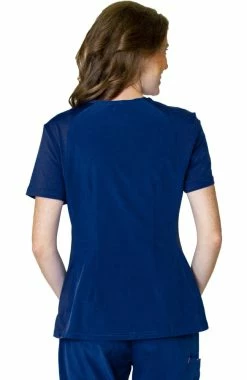 Alternative view of Smitten Clearance Women's Miracle Solid Scrub Top