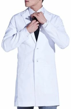 Alternative view of Medelita Men's H W Cushing Lab Coat