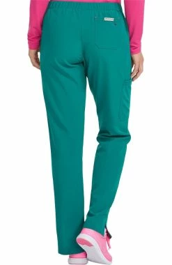 Alternative view of Med Couture Women's Drawstring Cargo Pocket Scrub Pant