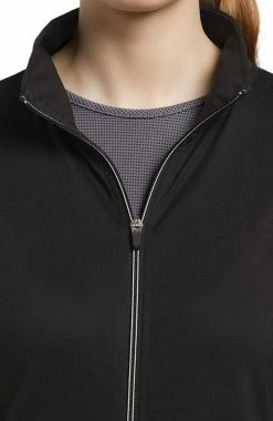 Alternative view of White Cross Women's Sporty Zip Front Solid Scrub Jacket