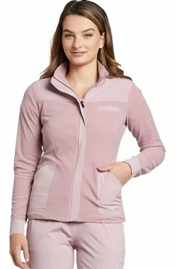 Alternative view of White Cross Women's Mixed Media Solid Scrub Jacket