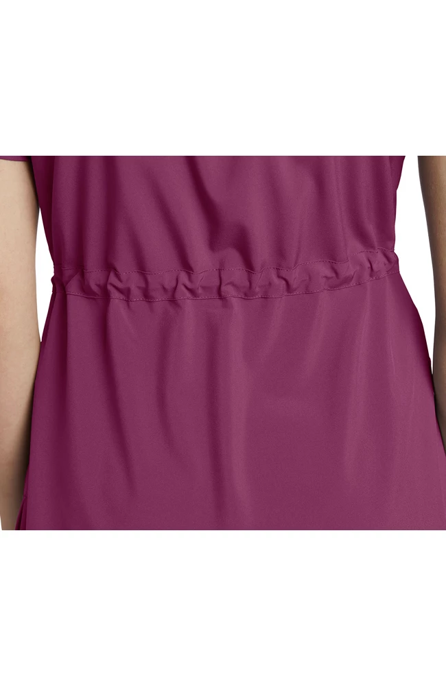 White Cross Women's Cinched Solid Scrub Top 4 White Cross Women's Cinched Solid Scrub Top - Image 2