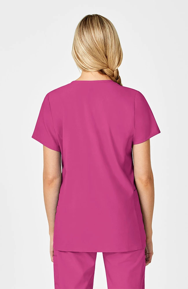 WonderWink Women's Maternity V-Neck Scrub Top 4 WonderWink Women's Maternity V-Neck Scrub Top - Image 2