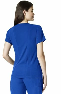 Alternative view of WonderWink Clearance Women's Flex Back Solid Scrub Top