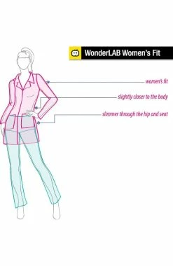 Alternative view of WonderWink Women's 38" Lab Coat