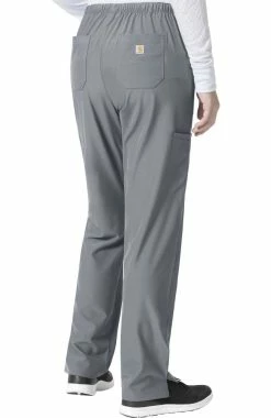 Alternative view of Carhartt Women's Flat Front Straight Leg Scrub Pant