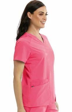 Barco One Clearance Women's V-Neck Contrast Mesh Solid Scrub Top 8 Barco One Clearance Women's V-Neck Contrast Mesh Solid Scrub Top -Havaianas Shop 3 bc bwt012 clearance 650