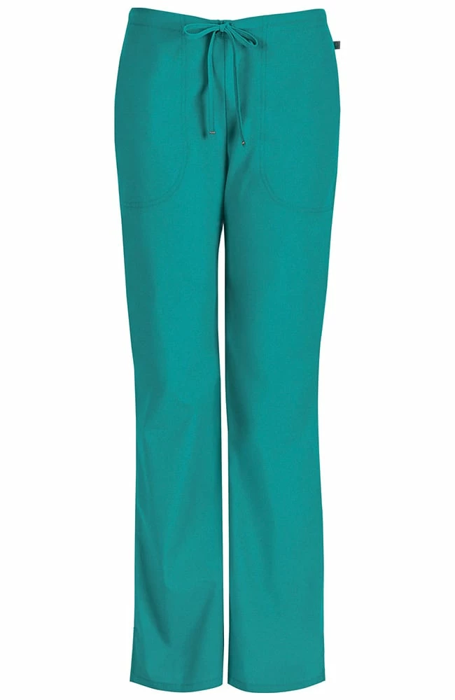 Code Happy Clearance Women's Mid-Rise Drawstring Scrub Pant 5 Code Happy Clearance Women's Mid-Rise Drawstring Scrub Pant - Image 3