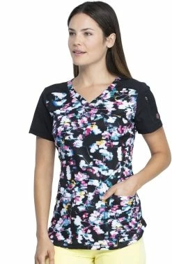 Dickies Clearance Women's Floral In Motion Print Scrub Top -Havaianas Shop 3 di dk732 printclearance 650