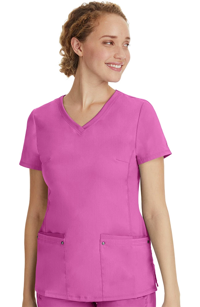 Healing Hands Clearance Women's Juliet V-Neck Yoga Scrub Top 5 Healing Hands Clearance Women's Juliet V-Neck Yoga Scrub Top - Image 3