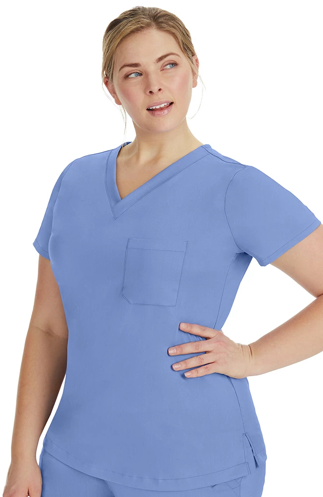 Healing Hands Women's Jada Solid Scrub Top 5 Healing Hands Women's Jada Solid Scrub Top - Image 3