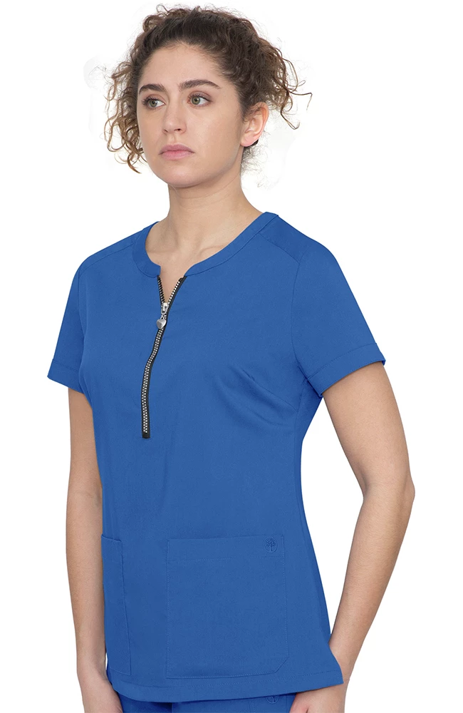 Healing Hands Clearance Women's Jean Solid Scrub Top 5 Healing Hands Clearance Women's Jean Solid Scrub Top - Image 3