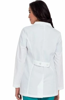Landau Women's Princess Seamed 31⅜" Lab Coat -Havaianas Shop 3 ln 8726 650