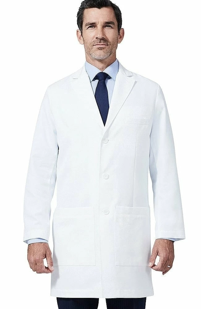 Medelita Men's M3 Laennec Classic Fit 40" Lab Coat 5 Medelita Men's M3 Laennec Classic Fit 40" Lab Coat - Image 3