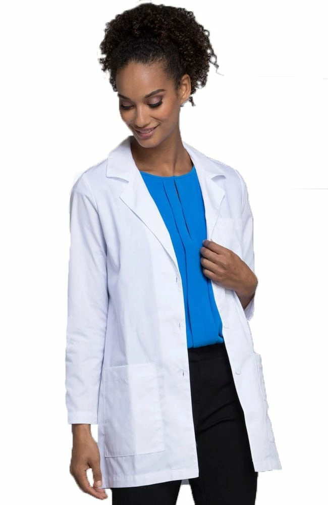 Cherokee Women's Multi-Pocket 32" Lab Coat 6 Cherokee Women's Multi-Pocket 32" Lab Coat - Image 4