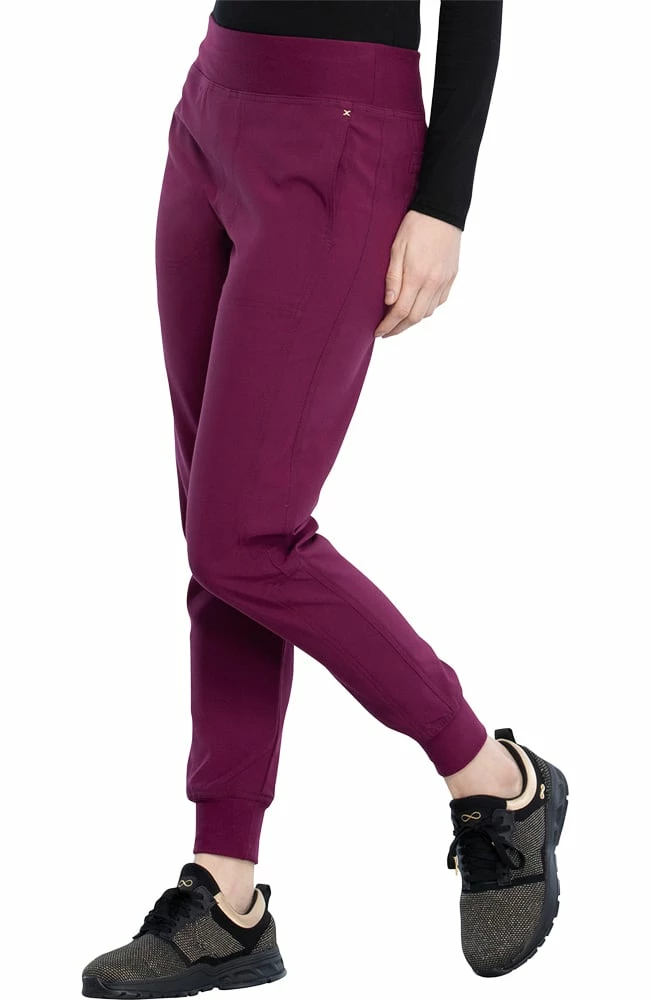 Cherokee Clearance Women's Mid Rise Jogger Scrub Pant 6 Cherokee Clearance Women's Mid Rise Jogger Scrub Pant - Image 4