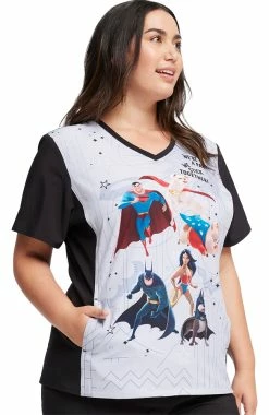 Cherokee Women's Super-Pets Print Scrub Top 11 Cherokee Women's Super-Pets Print Scrub Top -Havaianas Shop 4 ck tf627 print 650 2