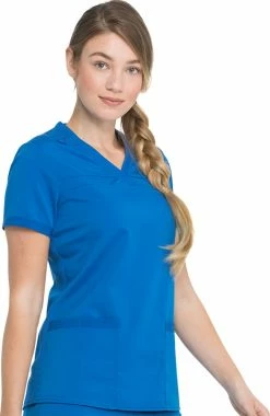 Dickies Women's V-Neck Rib Knit Panel Solid Scrub Top 11 Dickies Women's V-Neck Rib Knit Panel Solid Scrub Top -Havaianas Shop 4 di dk870 650