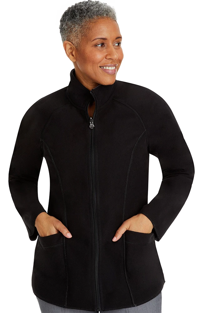 Healing Hands Women's Brooklyn Reversible Solid Scrub Jacket 6 Healing Hands Women's Brooklyn Reversible Solid Scrub Jacket - Image 4