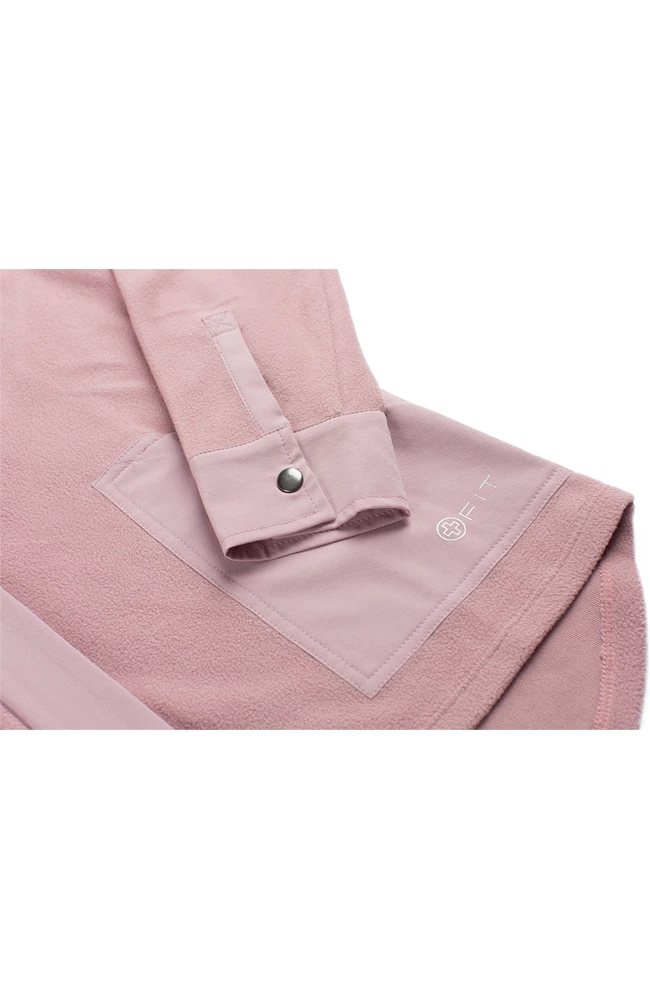White Cross Women's Mixed Media Solid Scrub Jacket 6 White Cross Women's Mixed Media Solid Scrub Jacket - Image 4