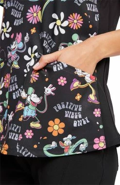 Cherokee Women's Positive Vibes Print Scrub Top 11 Cherokee Women's Positive Vibes Print Scrub Top -Havaianas Shop 5 ck tf764 print 650